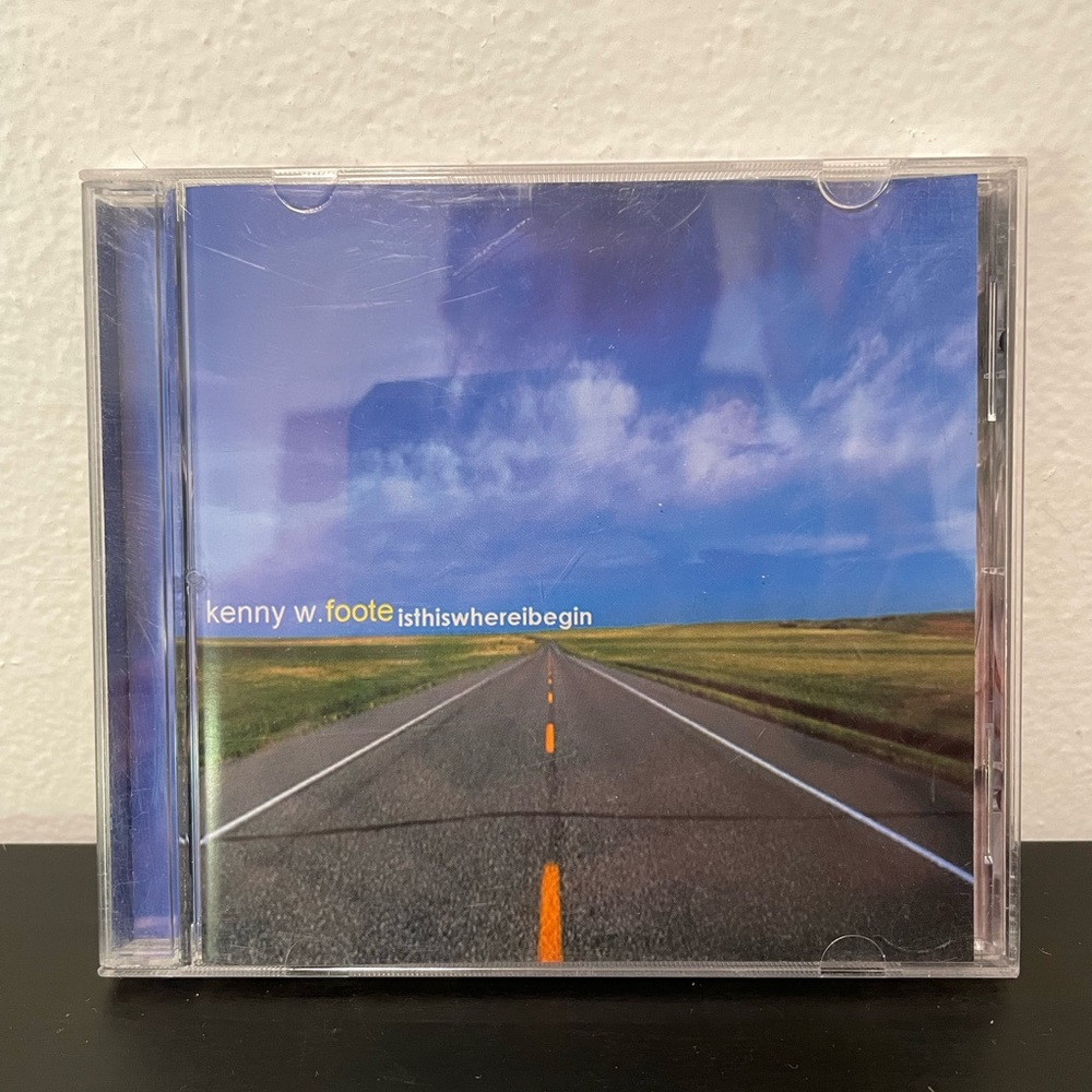 Kenny W. Foote Isthiswhereibegin CD Album RARE Pop Alternative Indie Y2K 2002